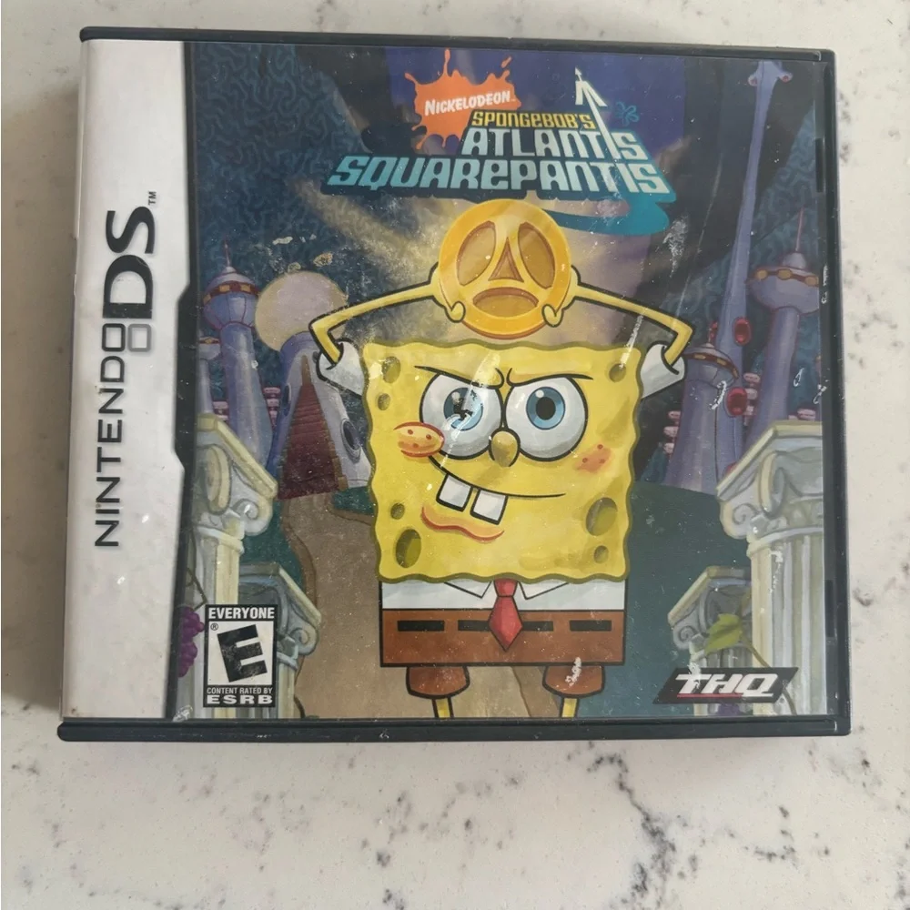 SpongeBob SquarePants: Atlantis SquarePantis Nintendo DS - CIB